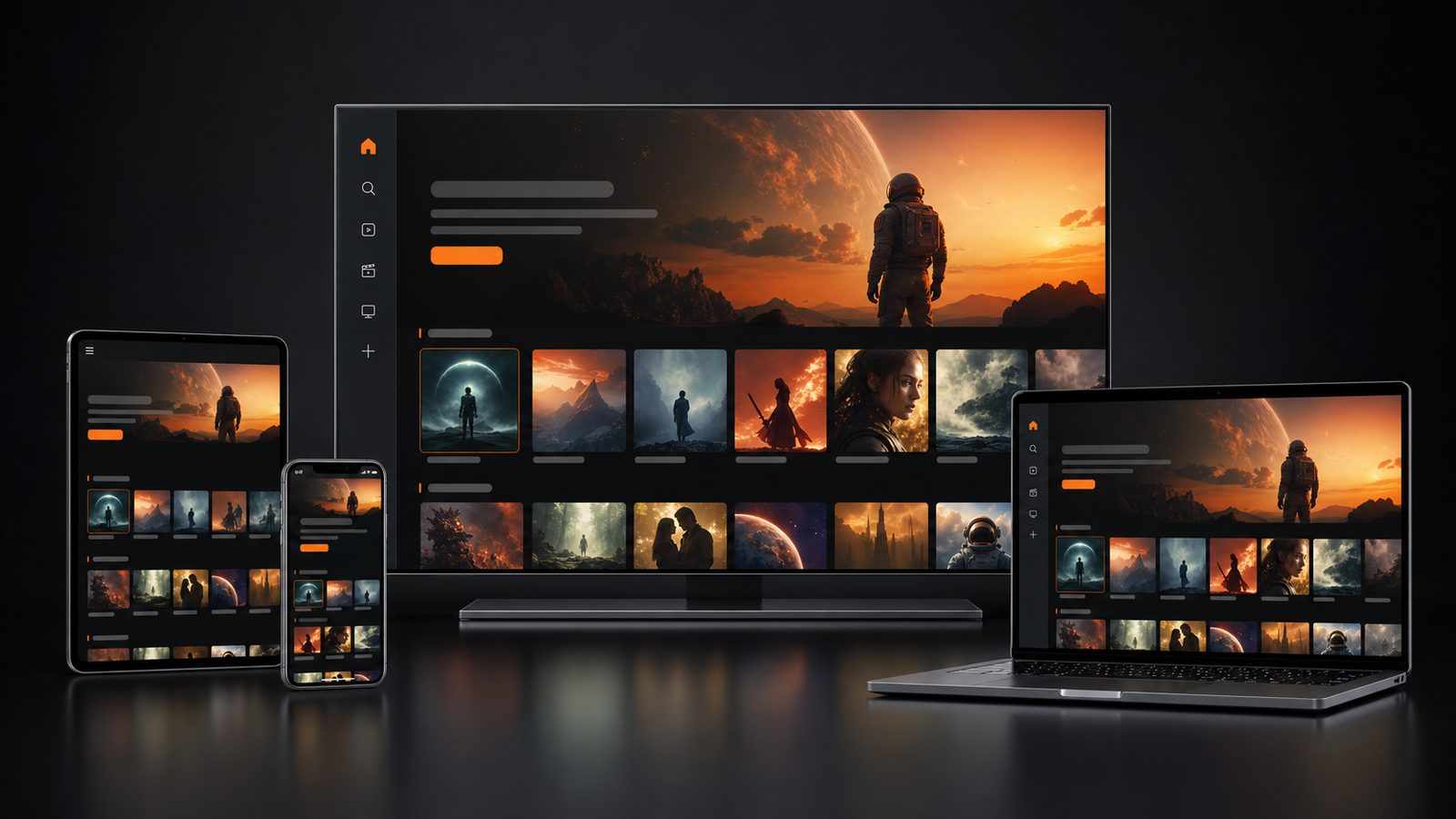 Application OTT SoFast en marque blanche sur TV, tablette, mobile et web